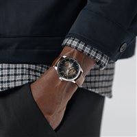 Orologio Hamilton Uomo Jazzmaster Open Heart in Acciaio H32675581 - H32675581